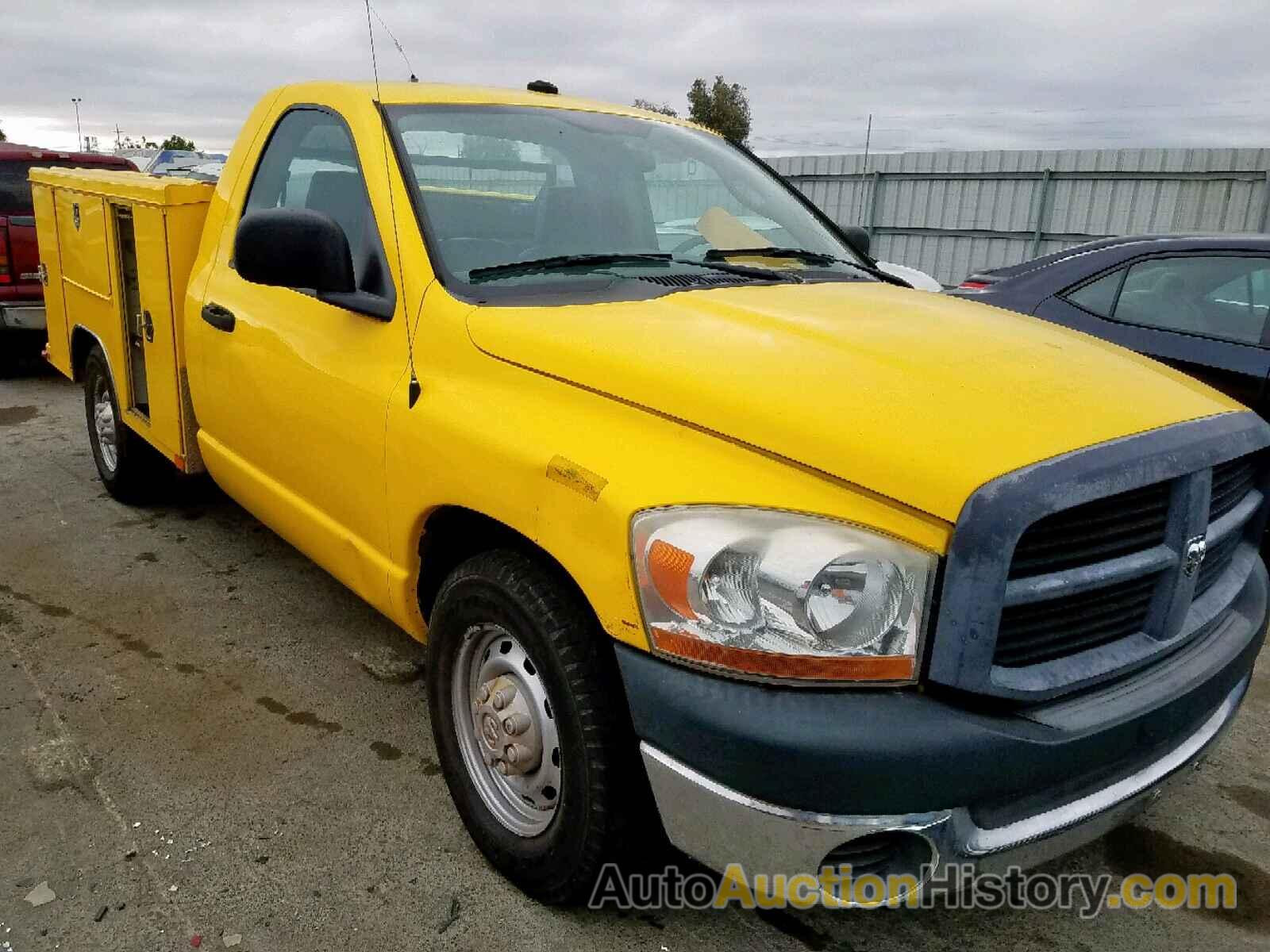 2006 DODGE RAM 2500 ST, 3D6WR26D16G188192