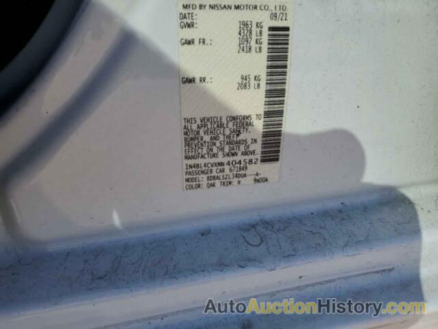 NISSAN ALTIMA SR, 1N4BL4CVXMN404582