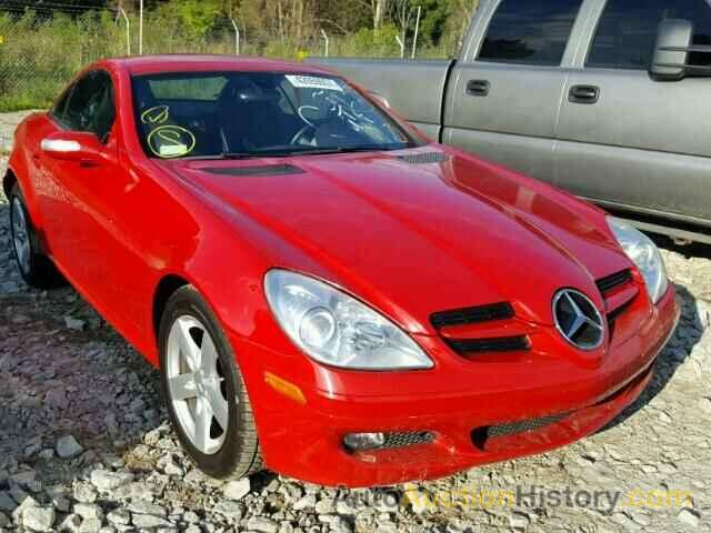 2006 MERCEDES-BENZ SLK 280, WDBWK54F86F094696