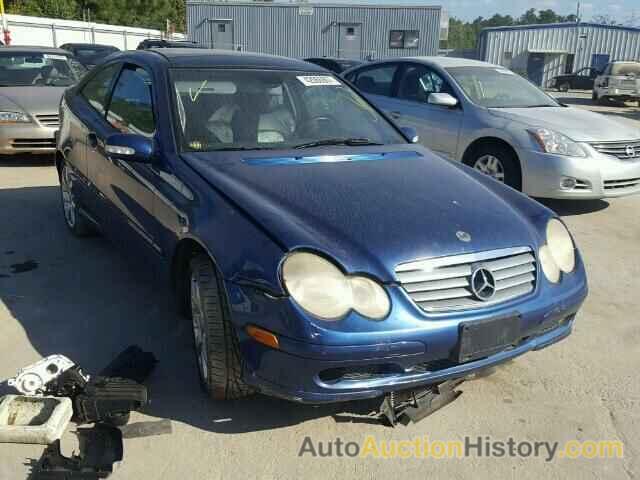 2002 MERCEDES-BENZ C 230K SPORT COUPE, WDBRN47J12A378144