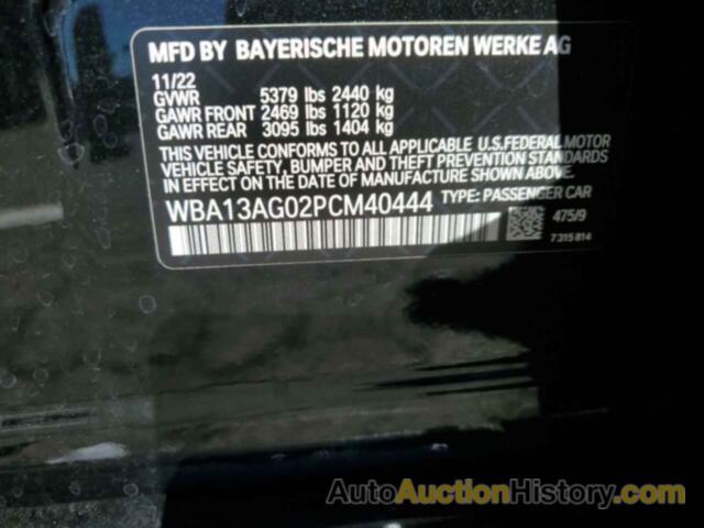 BMW 5 SERIES, WBA13AG02PCM40444