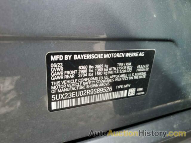 BMW X5 XDRIVE40I, 5UX23EU02R9S89526