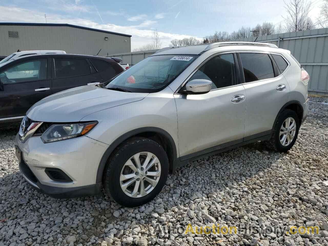 NISSAN ROGUE S, KNMAT2MV0GP727086