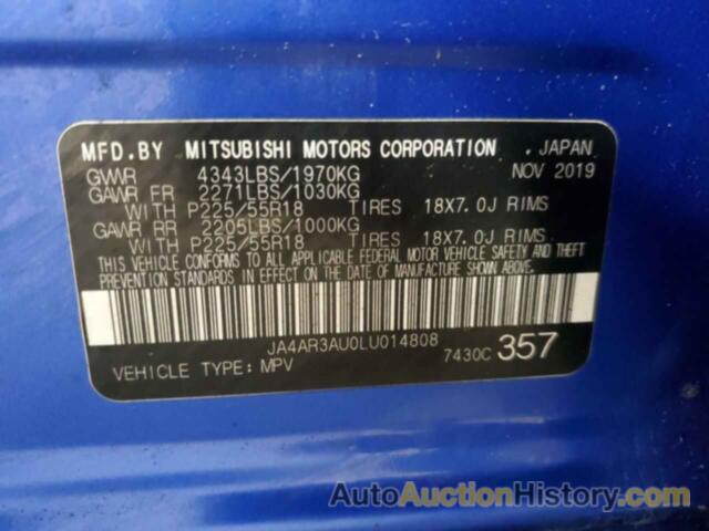 MITSUBISHI OUTLANDER ES, JA4AR3AU0LU014808