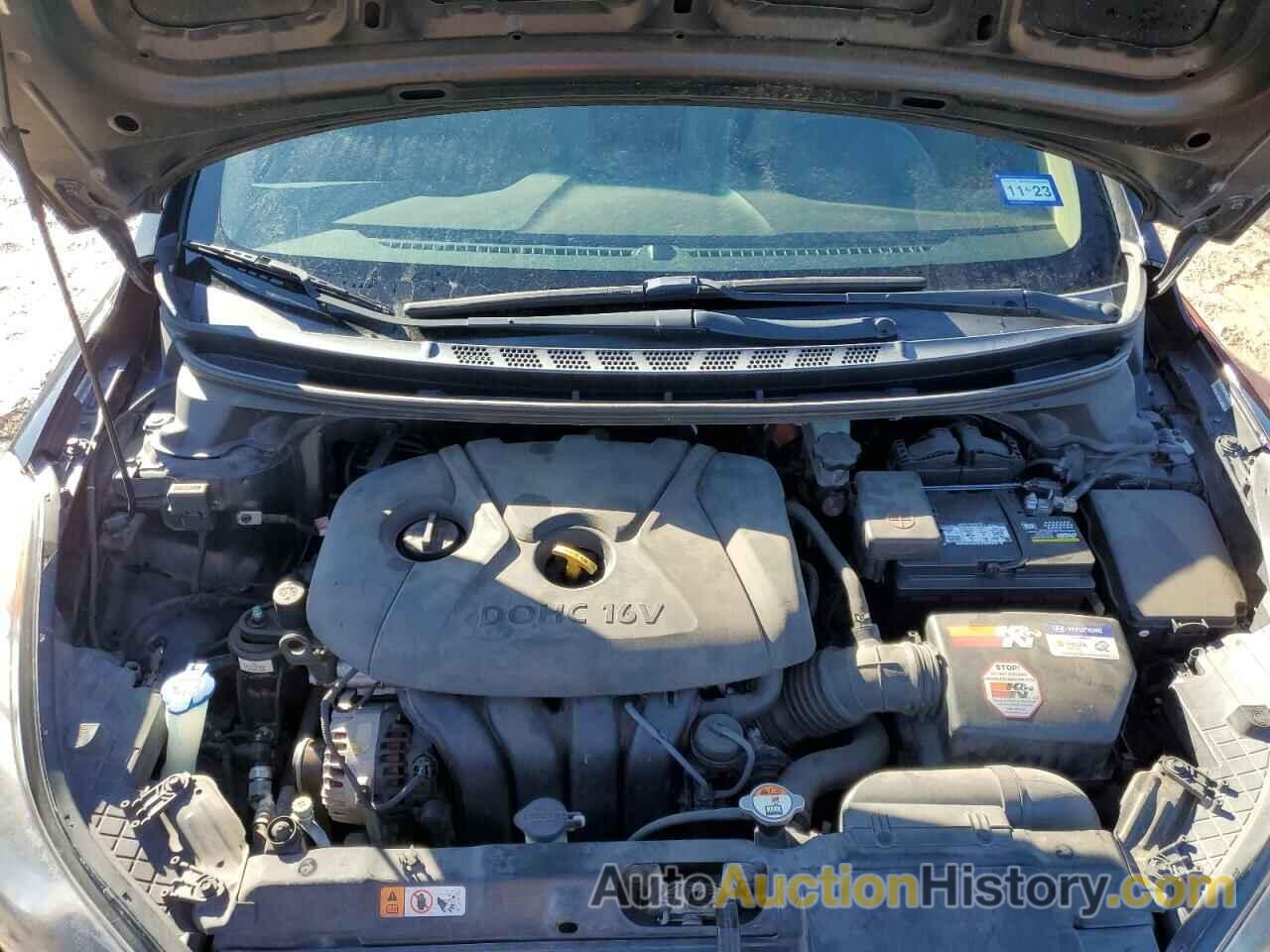 HYUNDAI ELANTRA GLS, KMHDH4AE4CU339770