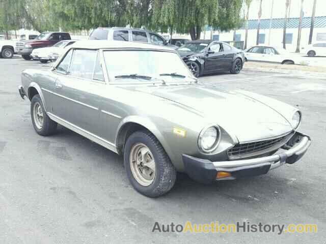 1979 FIAT SPIDER, 0000124CS20149262