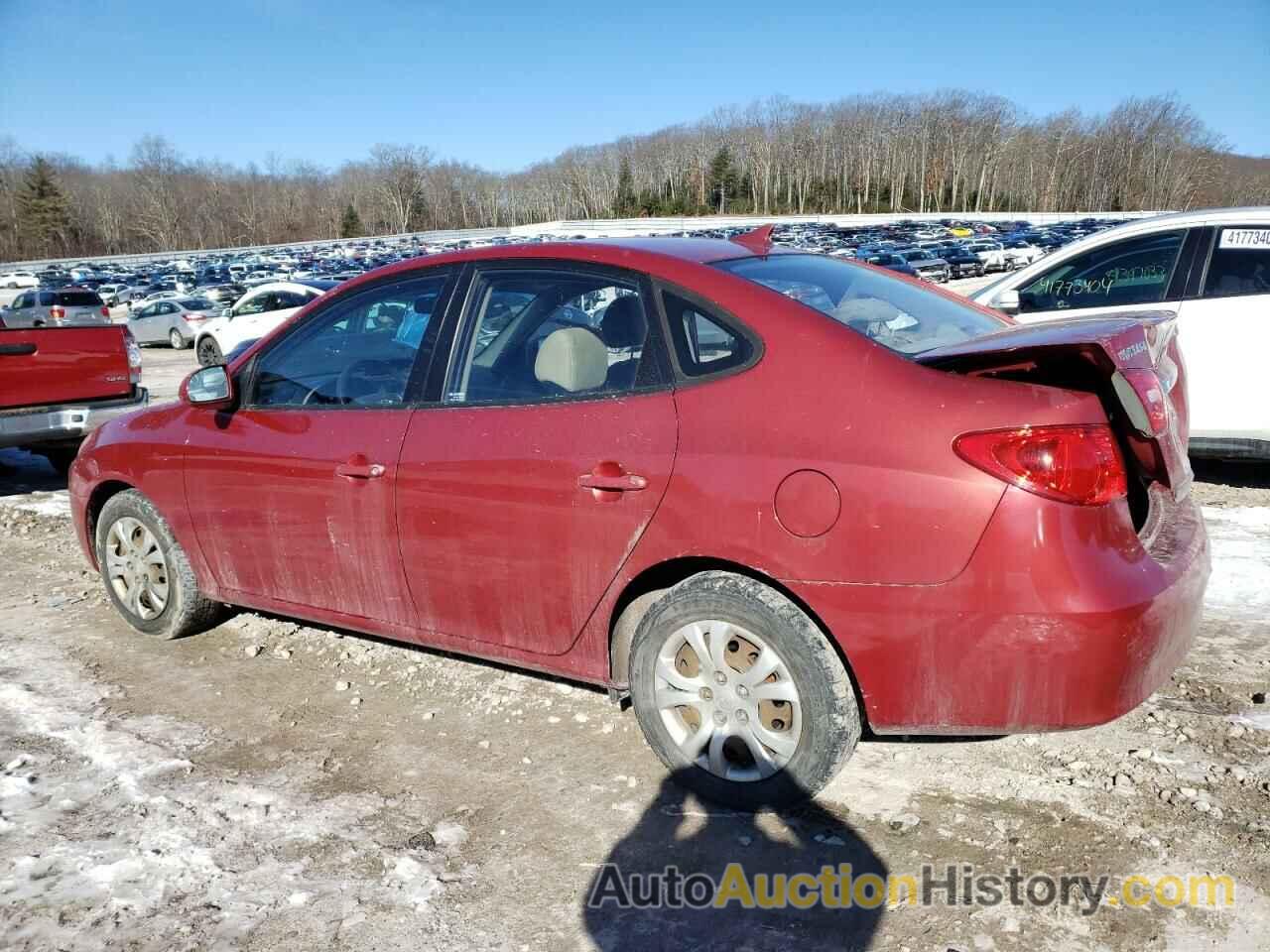 HYUNDAI ELANTRA BLUE, KMHDU4AD8AU870776