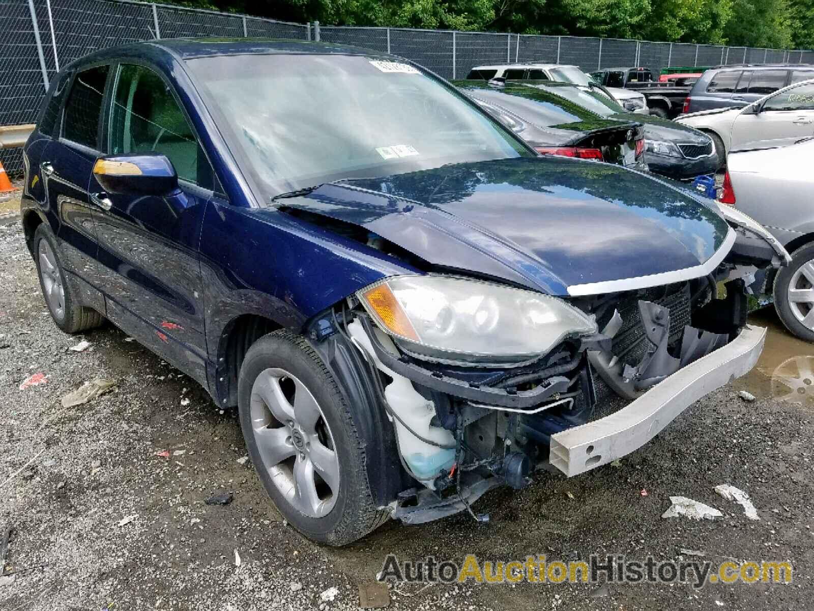 2007 ACURA RDX TECHNOLOGY, 5J8TB18597A012361