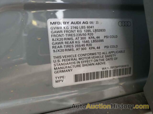 AUDI Q4 E-TRON PREMIUM PLUS, WA1L2BFZ8PP080815