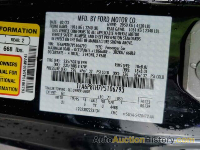 FORD ALL Models, 1FA6P8TH7P5106793