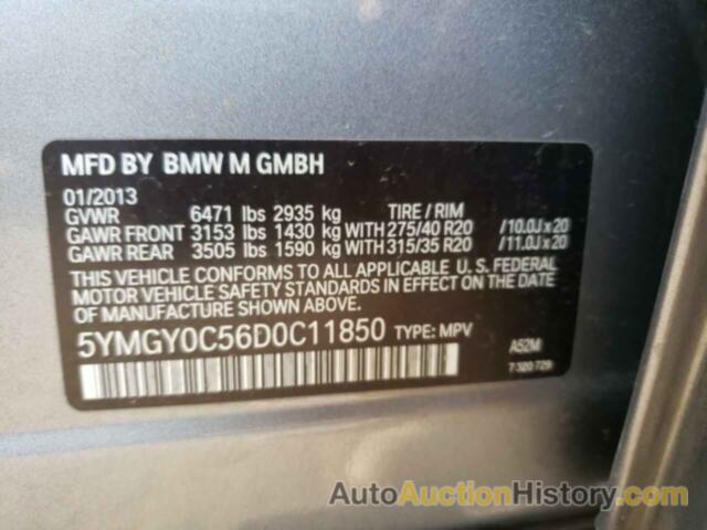 BMW X5 M, 5YMGY0C56D0C11850