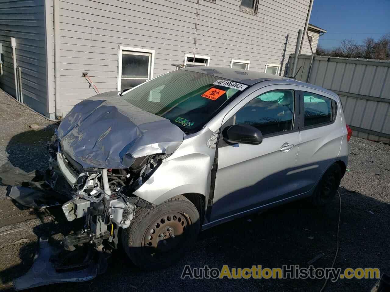 2019 CHEVROLET SPARK LS, KL8CB6SA3KC787195