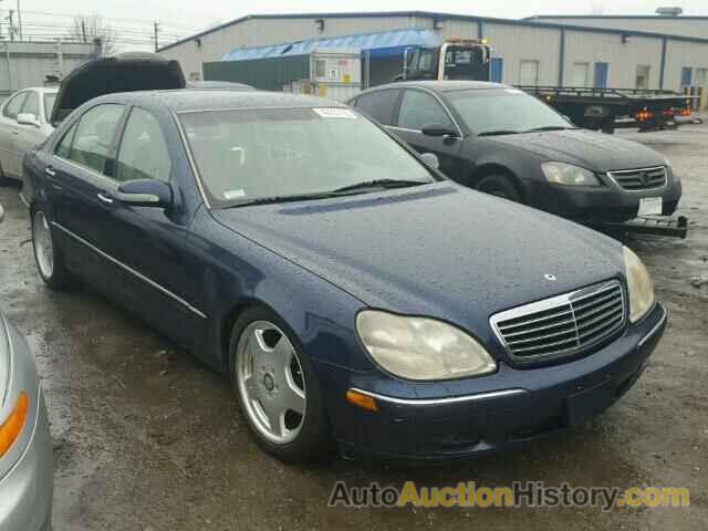 2000 MERCEDES-BENZ S500, WDBNG75JXYA046158