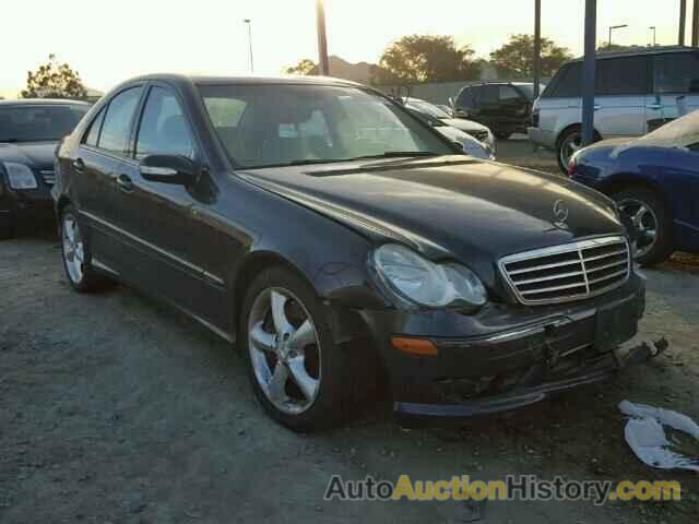 2006 MERCEDES-BENZ C230, WDBRF52HX6A853819