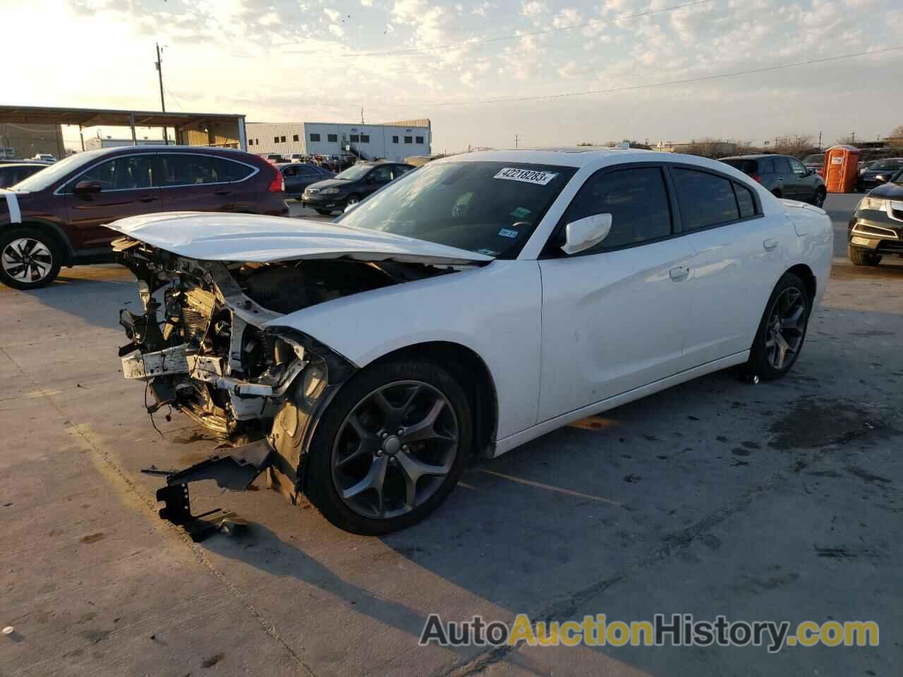 2016 DODGE CHARGER SXT, 2C3CDXHG8GH163386