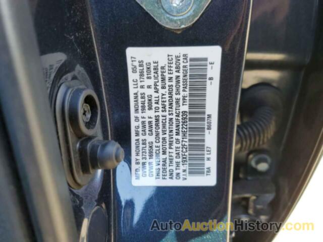 HONDA CIVIC EX, 19XFC2F71HE226939