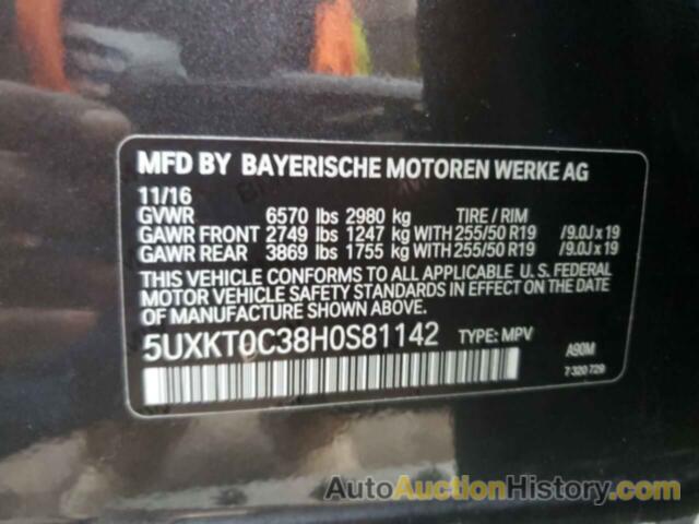 BMW X5 XDR40E, 5UXKT0C38H0S81142