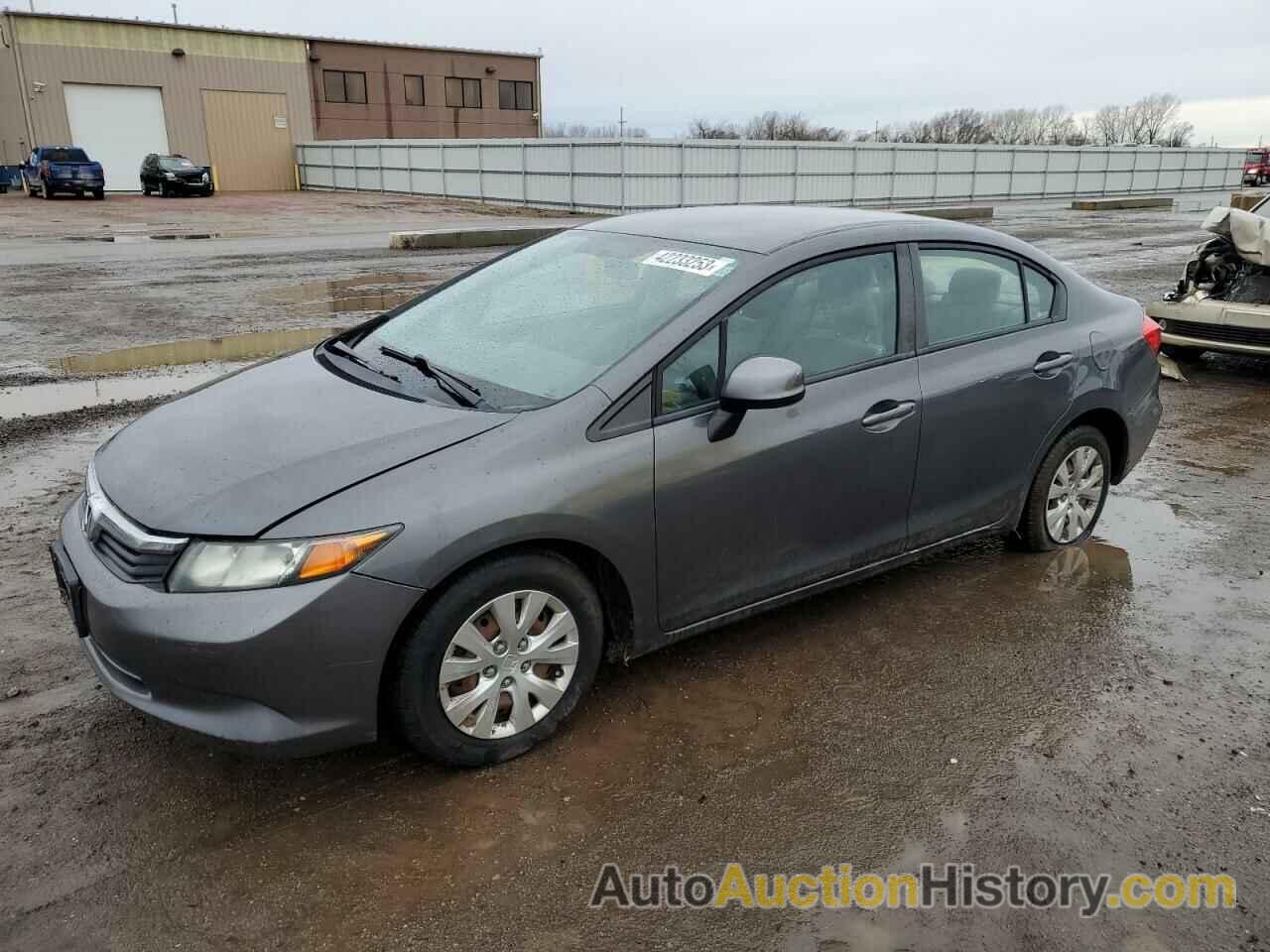 2012 HONDA CIVIC LX, 2HGFB2F50CH501829