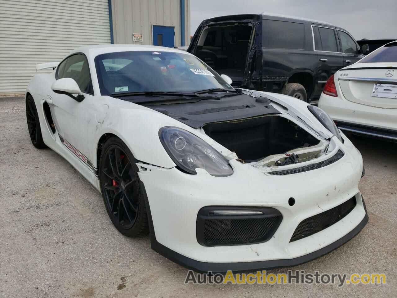 2016 PORSCHE CAYMAN GT4, WP0AC2A80GK192529