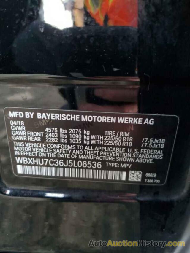 BMW X1 SDRIVE28I, WBXHU7C36J5L06536