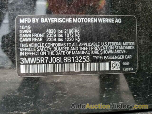 BMW 3 SERIES, 3MW5R7J08L8B13253