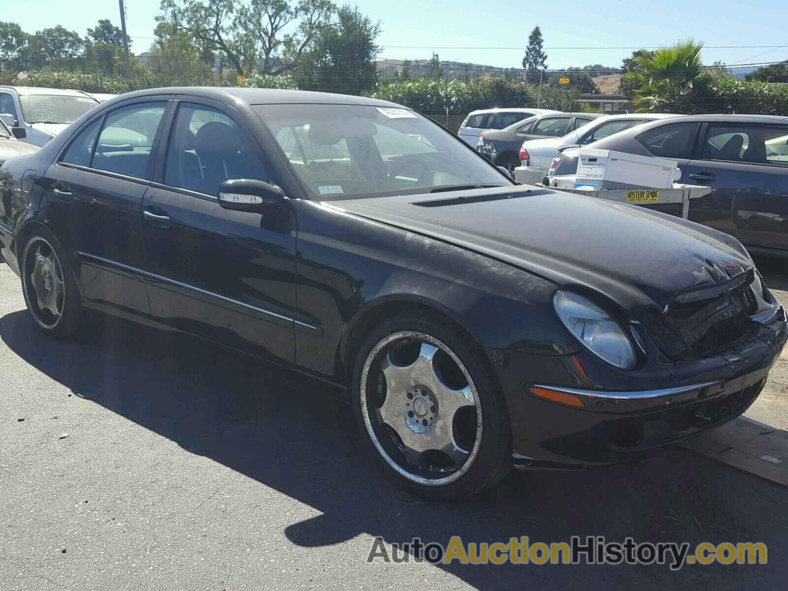 2004 MERCEDES-BENZ E 500, WDBUF70J84A416376