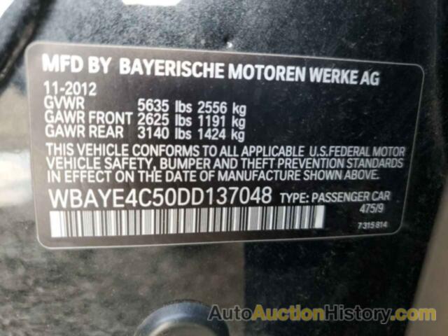 BMW 7 SERIES LI, WBAYE4C50DD137048