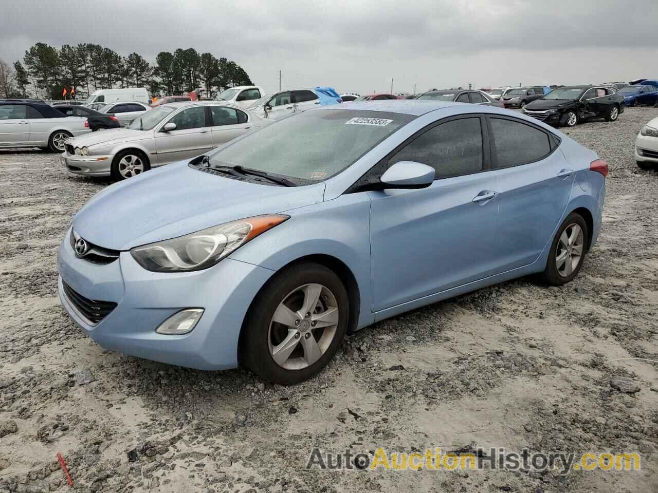 2012 HYUNDAI ELANTRA GLS, KMHDH4AE6CU405588