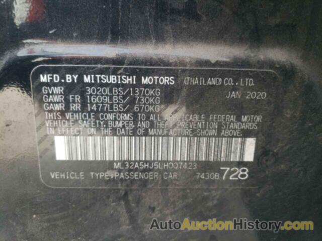 MITSUBISHI MIRAGE LE LE, ML32A5HJ5LH007423