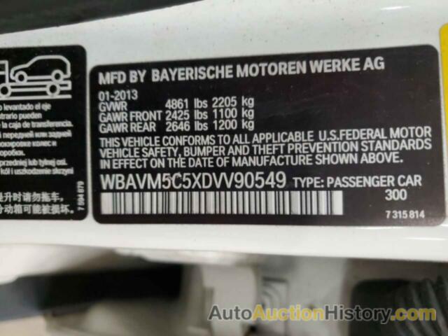 BMW X1 XDRIVE35I, WBAVM5C5XDVV90549