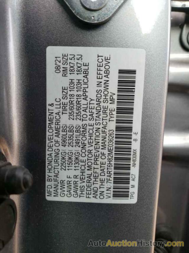 HONDA CRV EXL, 7FART6H82ME036263