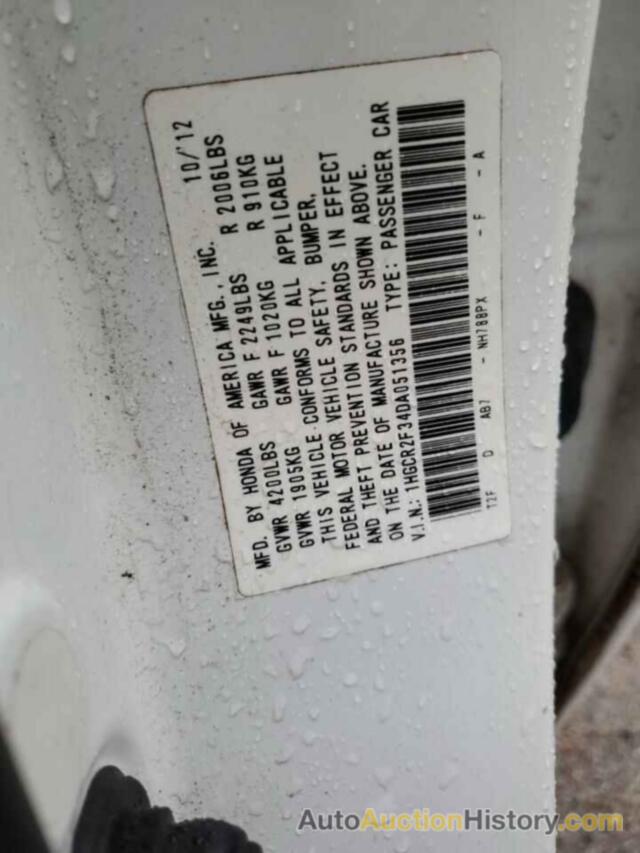 HONDA ACCORD LX, 1HGCR2F34DA051356