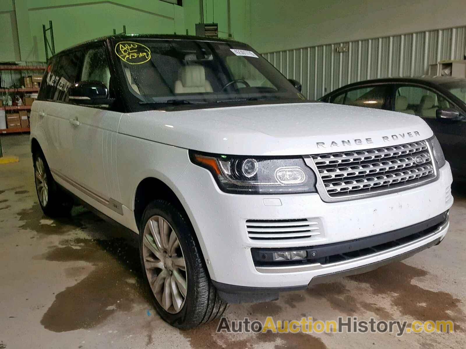 2014 LAND ROVER RANGE ROVER SUPERCHARGED, SALGS3TF7EA181165