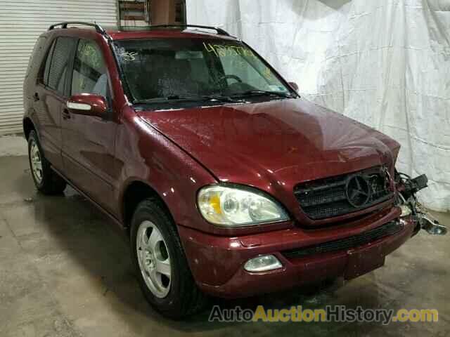 2004 MERCEDES-BENZ ML350, 4JGAB57E44A502065