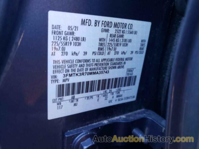 FORD MUSTANG PREMIUM, 3FMTK3R70MMA35743