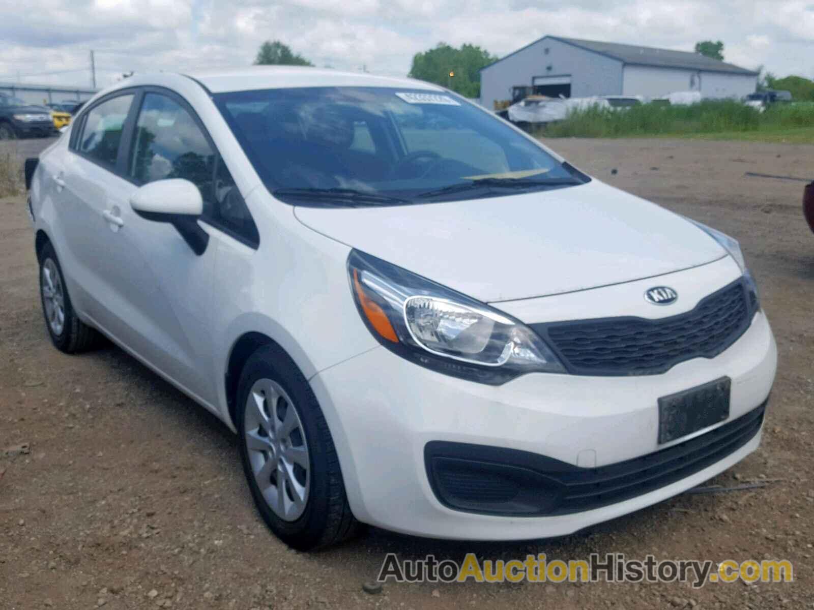 2015 KIA RIO LX, KNADM4A36F6463818