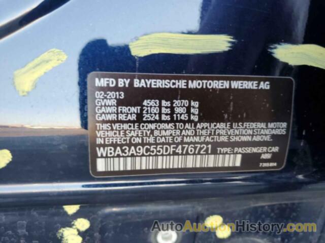BMW 3 SERIES I, WBA3A9C55DF476721