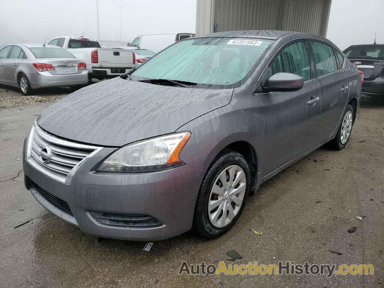 2015 NISSAN SENTRA S, 3N1AB7AP3FL690151