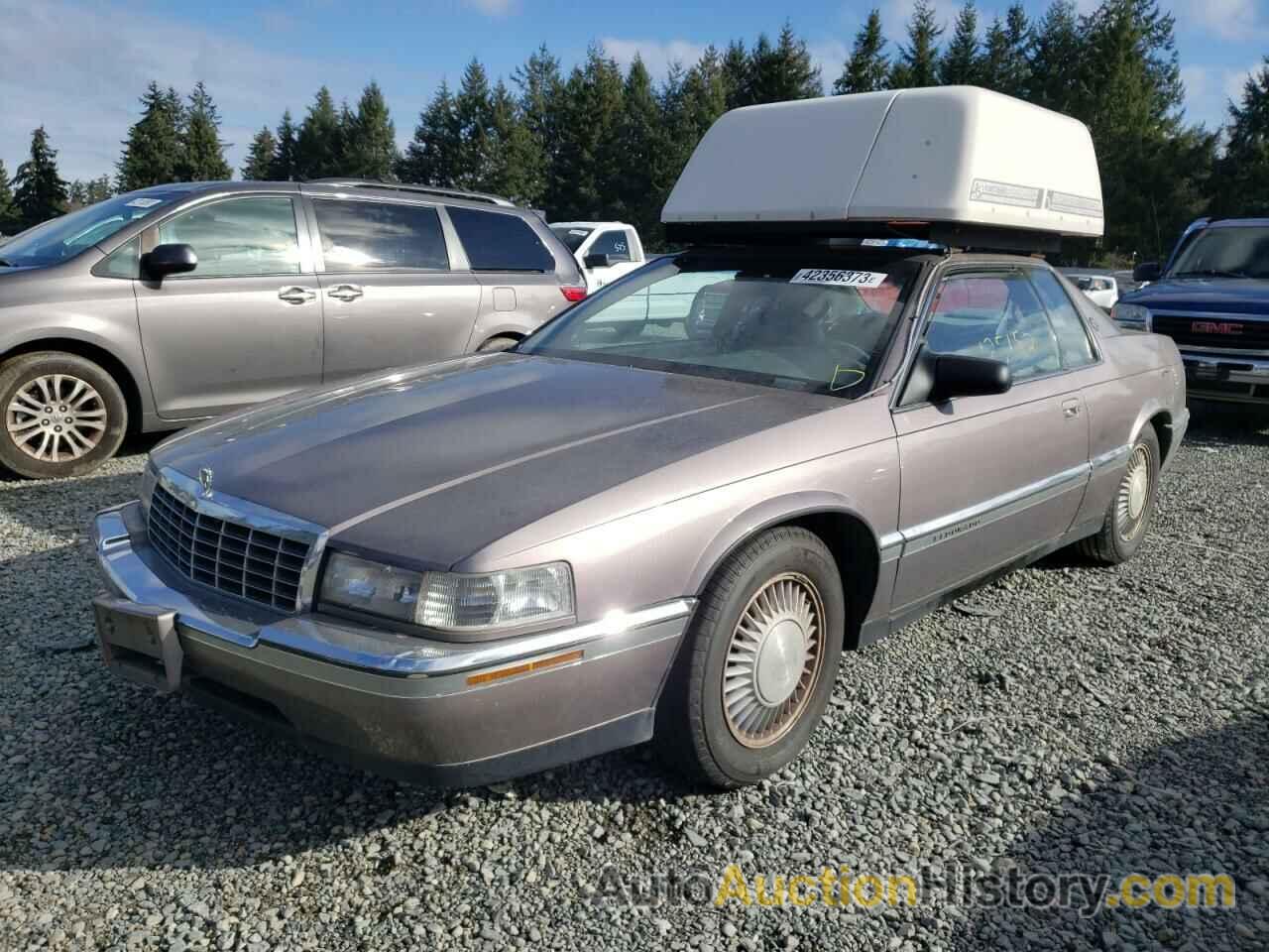 1992 CADILLAC ELDORADO, 1G6EL13B7NU607046