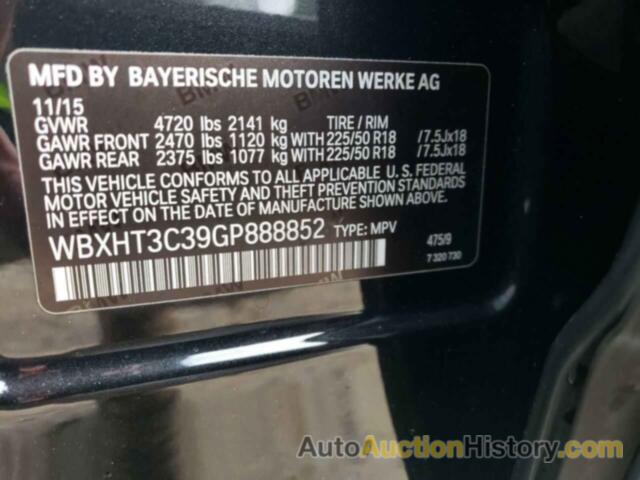 BMW X1 XDRIVE28I, WBXHT3C39GP888852