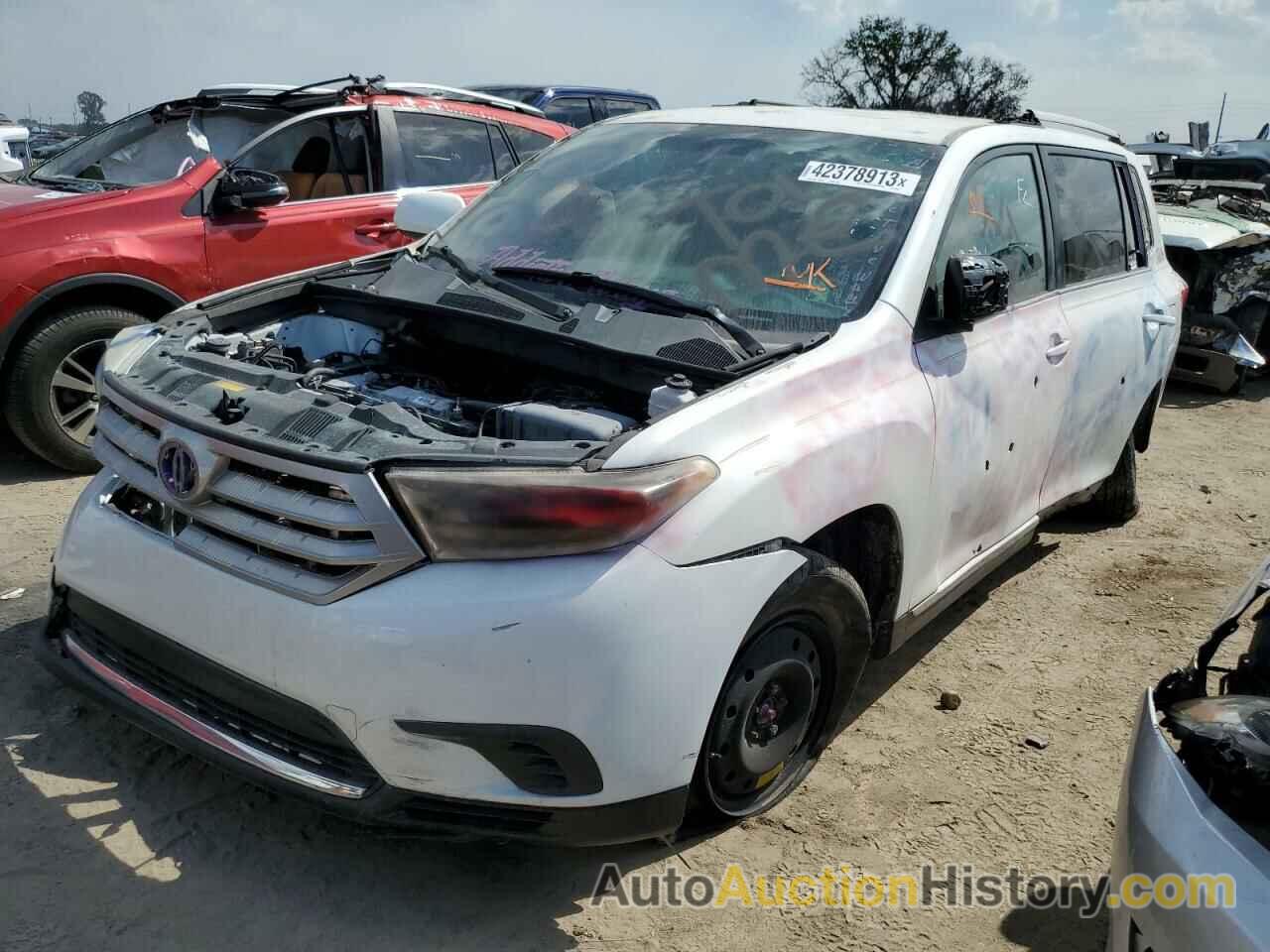 2013 TOYOTA HIGHLANDER BASE, 5TDZA3EH8DS042407