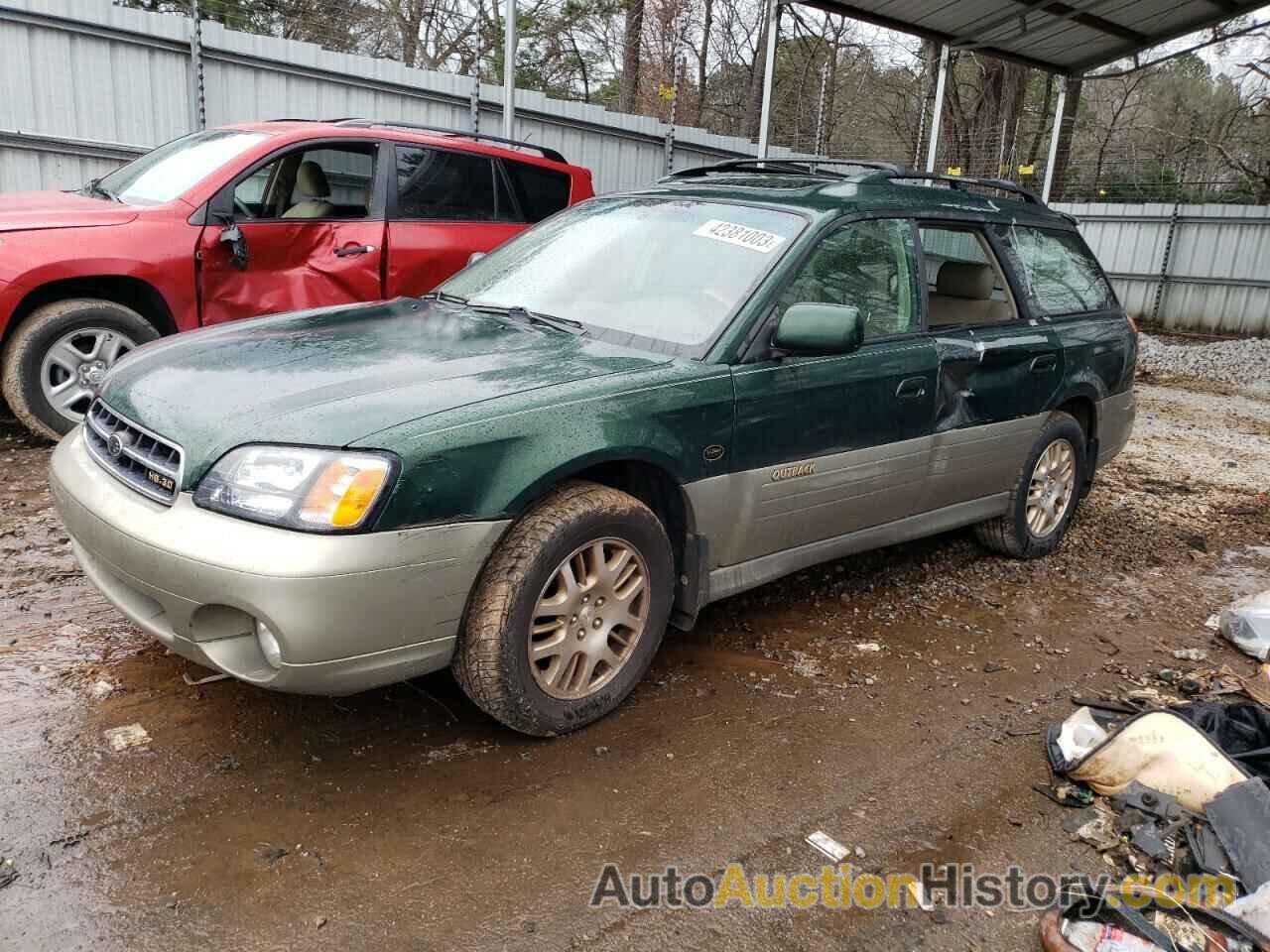 2002 SUBARU LEGACY OUTBACK H6 3.0 LL BEAN, 4S3BH806227637230