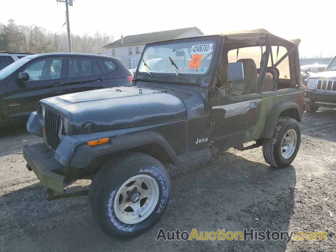 1993 JEEP WRANGLER S, 1J4FY19P9PP235470