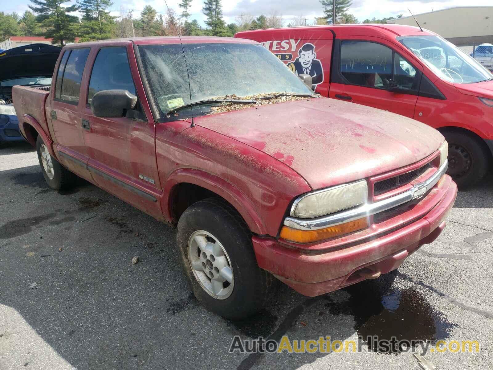 2004 CHEVROLET S10 S10, 1GCDT13X34K137340