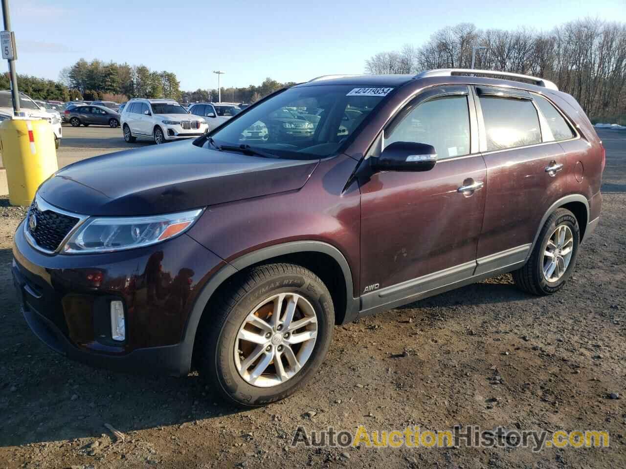 KIA SORENTO LX, 5XYKTCA66FG571838