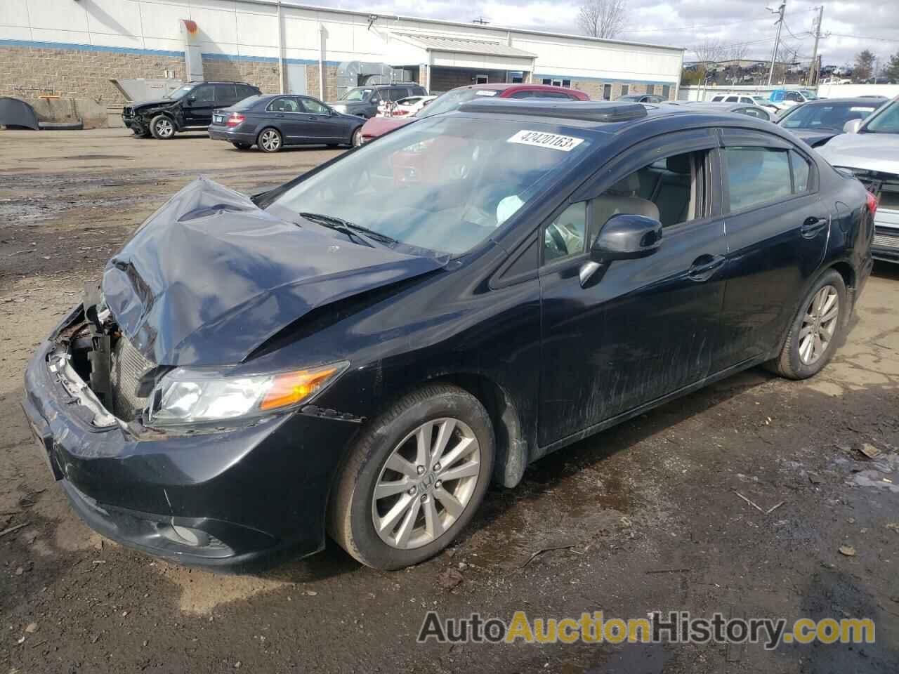 2012 HONDA CIVIC EXL, 2HGFB2F90CH591860