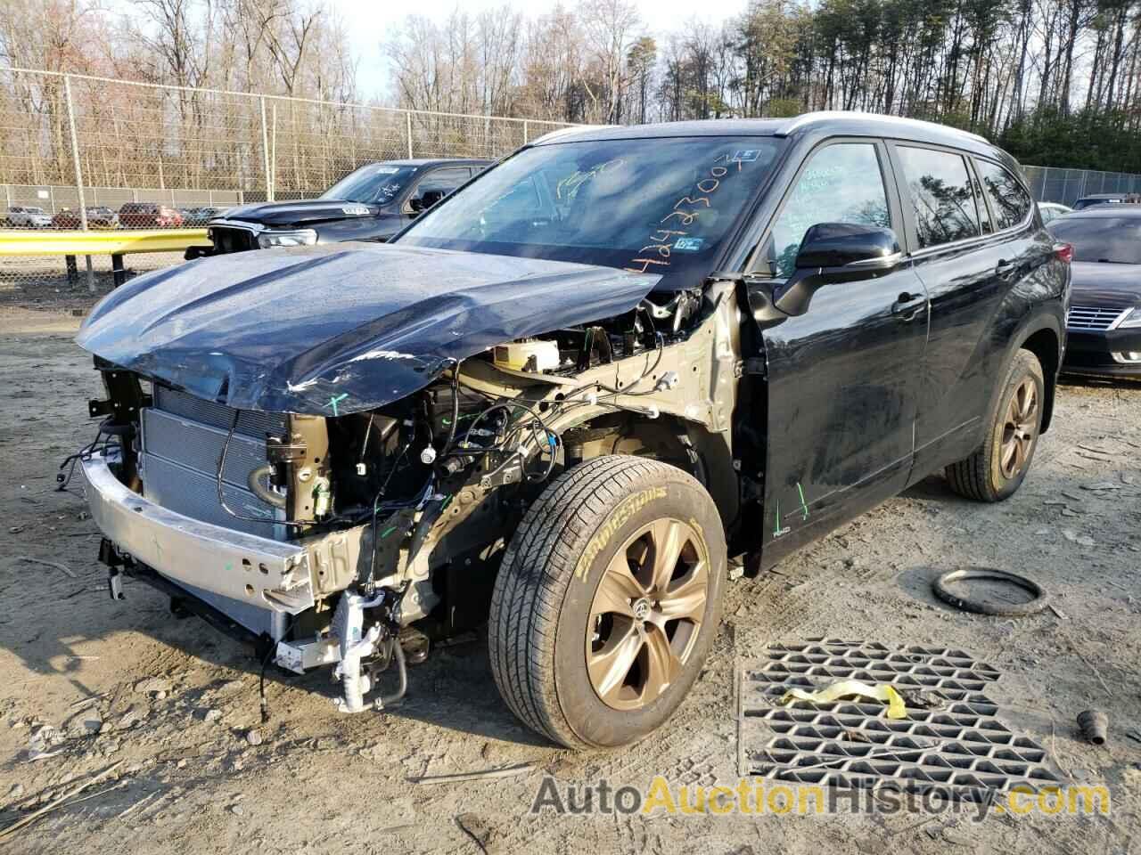 2023 TOYOTA HIGHLANDER HYBRID BRONZE, 5TDABRCH2PS565099