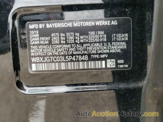 BMW X1 SDRIVE28I, WBXJG7C03L5P47848