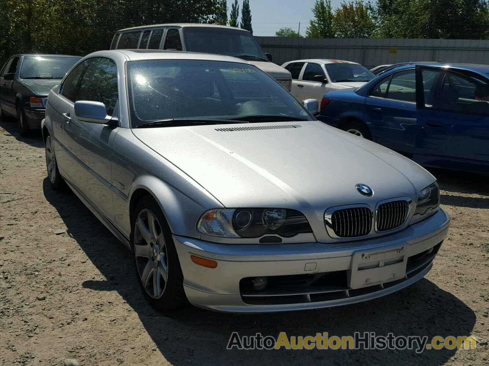 2002 BMW 325 CI, WBABN33422JW60321