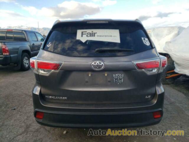 TOYOTA HIGHLANDER LE, 5TDZARFHXES006396